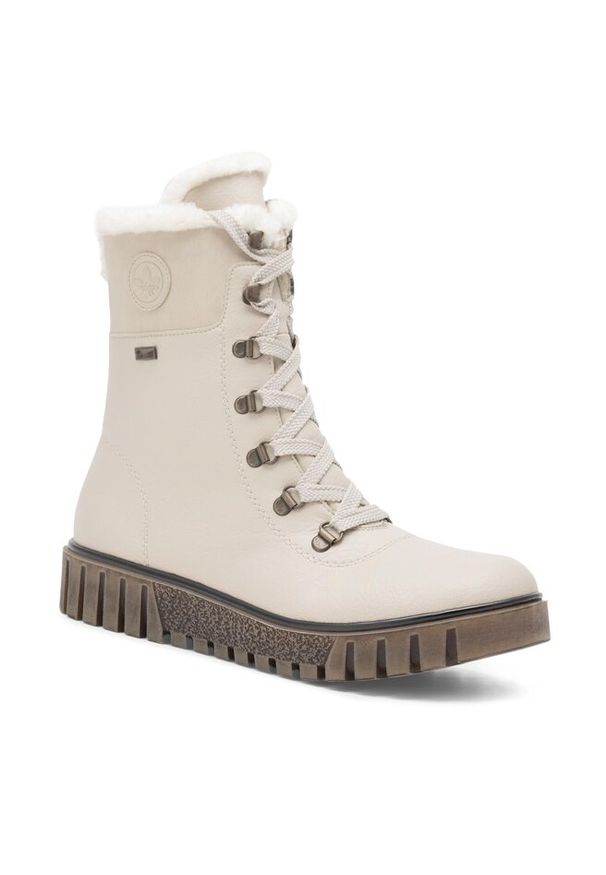 Trzewiki Rieker. Kolor: beżowy