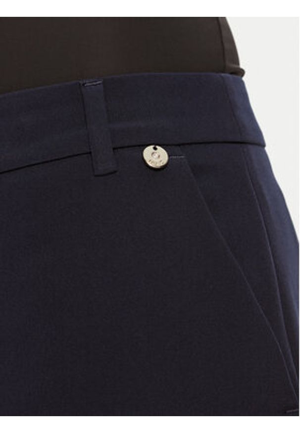 Liu Jo Spodnie materiałowe CA4201 T2200 Granatowy Regular Fit. Kolor: niebieski. Materiał: syntetyk