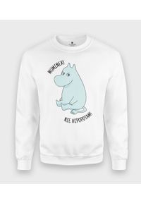 MegaKoszulki - Bluza klasyczna Muminek, nie hipcio. Styl: klasyczny #1