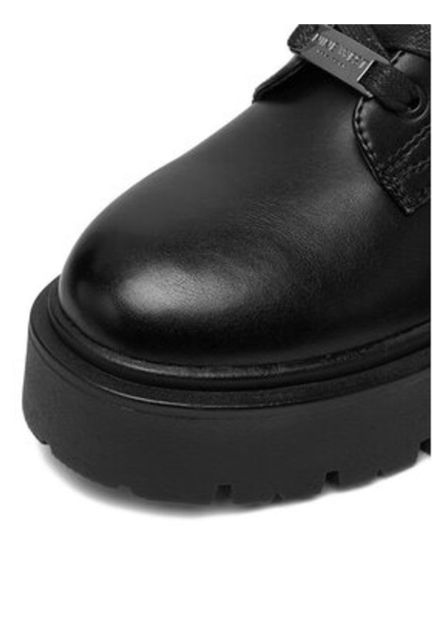 Nine West Trzewiki CEO-RAIDA-01 Czarny. Kolor: czarny. Materiał: materiał