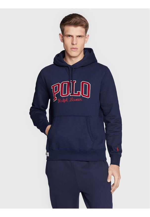 Polo Ralph Lauren Bluza 710878613002 Granatowy Regular Fit. Typ kołnierza: polo. Kolor: niebieski. Materiał: syntetyk
