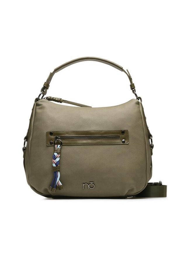 Nobo Torebka NBAG-P2210-CM08 Khaki. Kolor: brązowy. Materiał: skórzane