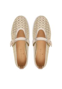 Patrizia Pepe Baleriny PPJ376.27 Złoty. Kolor: złoty. Materiał: skóra #3