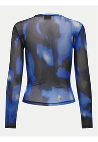 JDY Bluzka Elsa 15303787 Niebieski Slim Fit. Kolor: niebieski. Materiał: syntetyk #5