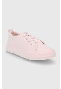 Big-Star - Big Star Tenisówki dziecięce kolor różowy. Nosek buta: okrągły. Zapięcie: sznurówki. Kolor: różowy. Materiał: guma #2