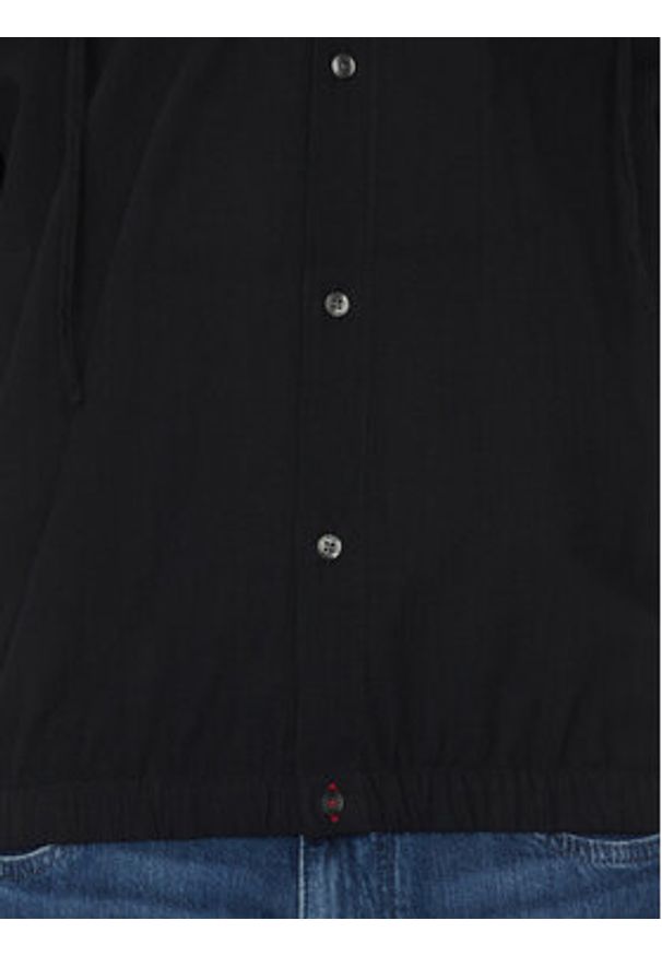 JOOP! Jeans Koszula 15 JJSH-152Habo 30046000 Czarny Casual Fit. Okazja: na co dzień. Kolor: czarny. Materiał: bawełna. Styl: casual