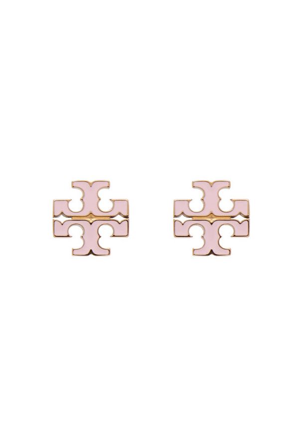 Tory Burch Kolczyki 177397 Różowy. Materiał: ze stali, ze stali nierdzewnej. Kolor: różowy