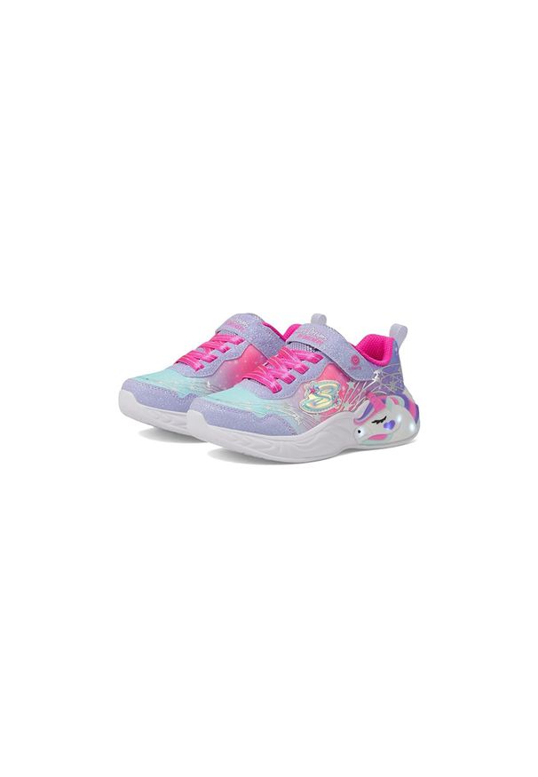 skechers - Buty SKECHERS UNICORN DREAMS Fioletowy. Okazja: na co dzień. Kolor: wielokolorowy. Materiał: syntetyk, tkanina