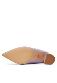 DeeZee Czółenka KB-008 Fioletowy. Kolor: fioletowy. Materiał: skóra