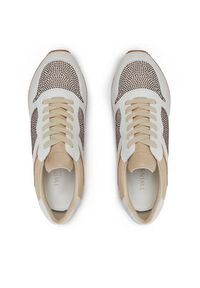 TwinSet - TWINSET Sneakersy 242TGT18A Biały. Kolor: biały. Materiał: skóra