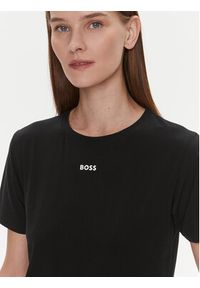 BOSS - Boss T-Shirt 50510322 Czarny Regular Fit. Kolor: czarny. Materiał: bawełna #5
