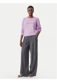 Liu Jo Bluza TA4225 FS090 Fioletowy Regular Fit. Kolor: fioletowy. Materiał: bawełna #5