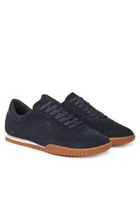 BOSS Sneakersy Careton 50548707 Granatowy. Kolor: niebieski. Materiał: skóra #4