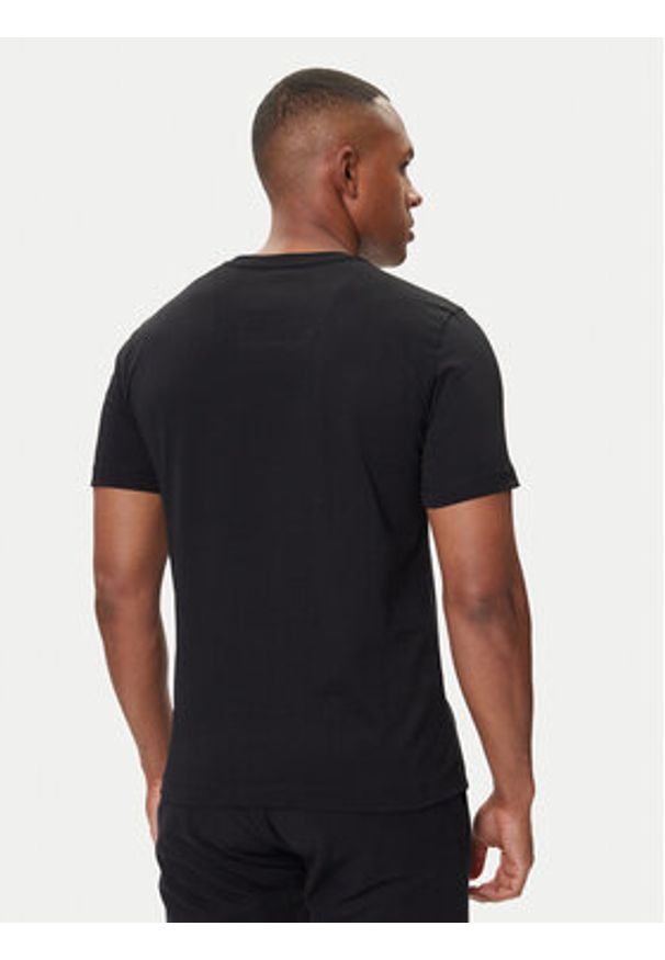 Aeronautica Militare T-Shirt 252TS1580UJ00372 Czarny Regular Fit. Kolor: czarny. Materiał: bawełna