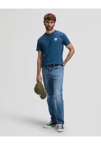 Lee - MĘSKA KOSZULKA LEE WOVEN LABEL TEE ORION BLUE 112376539 #3