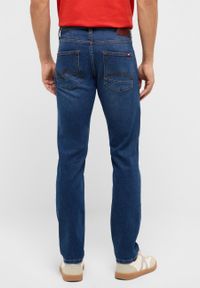 Męskie Spodnie Jeansowe Mustang Style Vegas Slim Denim Blue 1017422 5000 883 #4