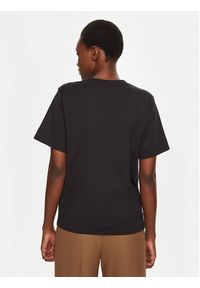 BOSS T-Shirt 50526205 Czarny Regular Fit. Kolor: czarny. Materiał: bawełna