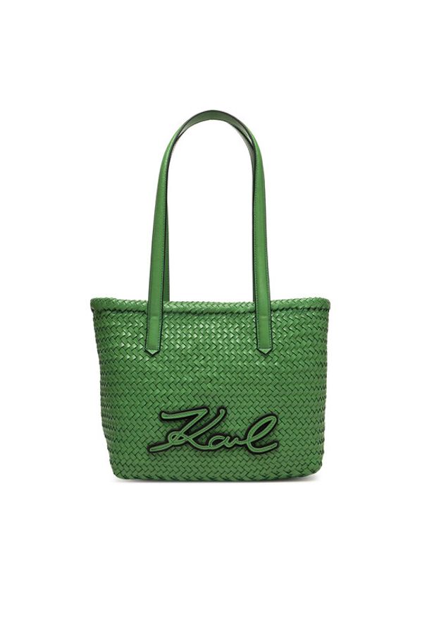 Karl Lagerfeld - KARL LAGERFELD Torebka B2W30206 Zielony. Kolor: zielony. Materiał: skórzane