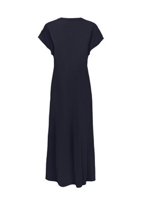 only - ONLY Sukienka codzienna Nova 15317842 Granatowy Regular Fit. Okazja: na co dzień. Kolor: niebieski. Materiał: wiskoza. Typ sukienki: proste. Styl: casual