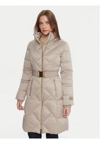 Marciano Guess Płaszcz zimowy 5BGL38 7374A Écru Regular Fit. Materiał: syntetyk. Sezon: zima #3