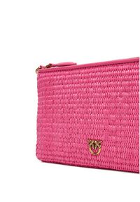 Pinko - PINKO Torebka Flat Horizontal Mini PE 25 PCPL 104277 A2CF Różowy. Kolor: różowy. Materiał: skórzane #4