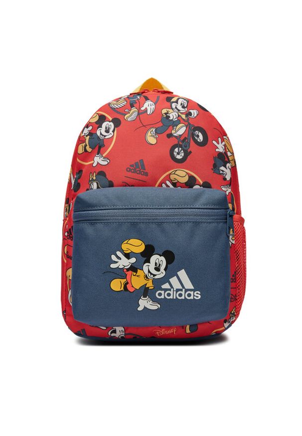 Adidas - adidas Plecak Disney Mickey Mouse IW1120 Czerwony. Kolor: czerwony. Materiał: materiał. Wzór: motyw z bajki