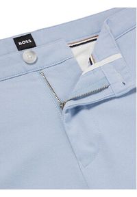 BOSS - Boss Szorty materiałowe 50487747 Błękitny Slim Fit. Kolor: niebieski. Materiał: bawełna #6
