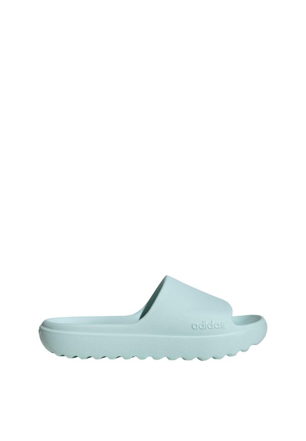 Adidas - Klapki Adilette Lumia. Kolor: zielony. Styl: sportowy