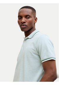 Jack & Jones Polo Paulos 12136668 Niebieski jasny Regular Fit. Typ kołnierza: polo. Kolor: niebieski. Materiał: bawełna #5