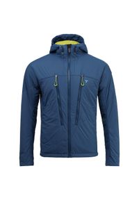 Kurtka męska Silvini Men Jacket Lupo MJ2100 - 3223-MJ2100/3242/L. Typ kołnierza: kaptur. Kolor: niebieski, wielokolorowy, zielony