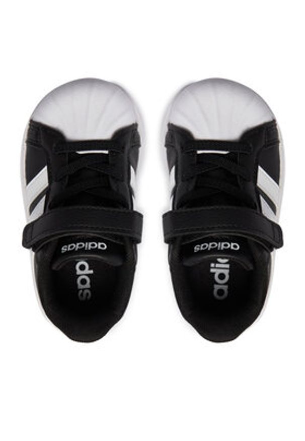 Adidas - adidas Sneakersy Streettalk JQ8605 Czarny. Kolor: czarny. Materiał: skóra