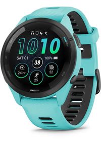 GARMIN - Zegarek sportowy Garmin Forerunner 265 Niebieski (010-02810-12). Kolor: niebieski. Styl: sportowy #1