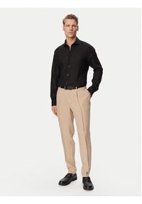 JOOP! Koszula Pai-W 30102661 Czarny Regular Fit. Kolor: czarny. Materiał: len #7