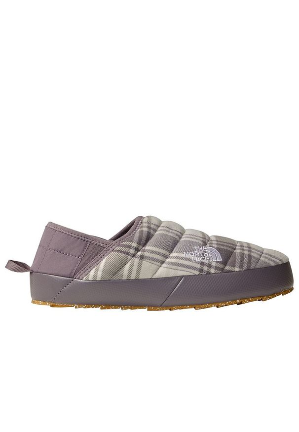 Buty The North Face Thermoball Traction V Novelty 0A8A9F9OS1 - multikolor. Zapięcie: bez zapięcia. Kolor: wielokolorowy. Materiał: syntetyk, polar, dresówka, tkanina, guma. Szerokość cholewki: normalna. Sezon: zima. Obcas: na obcasie. Wysokość obcasa: średni