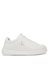 Calvin Klein Jeans Sneakersy V3X9-82097-1355100 Biały. Kolor: biały. Materiał: skóra
