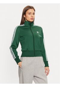 Adidas - adidas Bluza adicolor Classics Firebird JC8262 Zielony Regular Fit. Kolor: zielony. Materiał: syntetyk