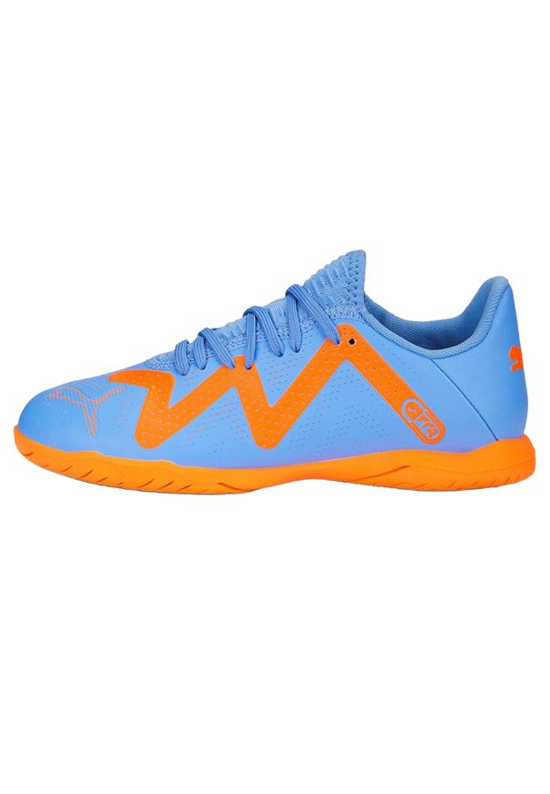 Puma - Buty Piłkarskie Dla Dzieci Future Play IT. Kolor: niebieski. Sport: piłka nożna