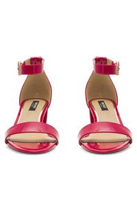 Nine West Sandały WFA2641-1 Czerwony. Kolor: czerwony. Materiał: syntetyk