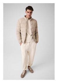 Guess Kurtka przejściowa 182064 Beżowy Classic Fit. Kolor: beżowy #5