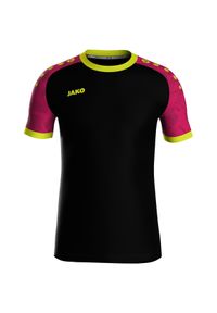 Jersey Jako Iconic. Kolor: czarny, różowy, wielokolorowy. Materiał: jersey. Sport: fitness, piłka nożna #1