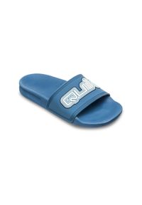 Quiksilver - Sandały wsuwane dla Chłopcy RIVI. Zapięcie: bez zapięcia. Kolor: niebieski. Materiał: guma, syntetyk. Sezon: lato