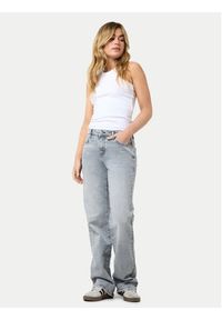 Noisy may - Noisy May Jeansy Yolanda 27030830 Szary Wide Leg. Kolor: szary #4