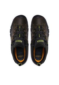 keen - Keen Trekkingi Targhee III Wp 1026860 Czarny. Kolor: czarny. Materiał: skóra. Sport: turystyka piesza