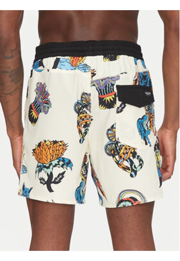 Volcom Szorty kąpielowe Bob Mollema A2512504 Écru Regular Fit. Materiał: syntetyk