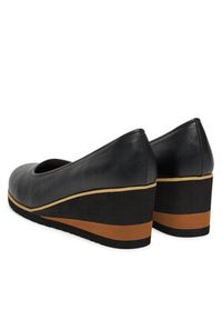 Clara Barson Półbuty WYL3396-5 Czarny. Kolor: czarny. Materiał: materiał #4