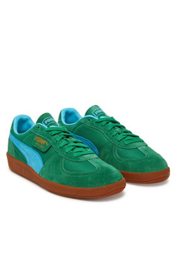 Puma Sneakersy Palermo Vintage Update 401364 01 Zielony. Kolor: zielony. Materiał: materiał