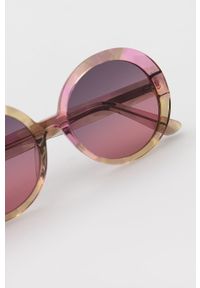 Aldo okulary przeciwsłoneczne Jeralegan damskie kolor różowy. Kształt: okrągłe. Kolor: różowy #2