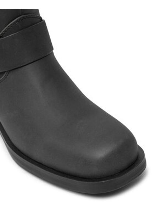 ONLY Shoes Botki Bax 15329812 Czarny. Kolor: czarny. Materiał: skóra