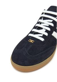 Elisabetta Franchi Sneakersy SA-51-G51E2-V400 Granatowy. Kolor: niebieski. Materiał: zamsz, skóra #5