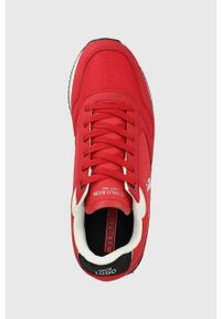 U.S. Polo Assn. sneakersy NOBIL kolor czerwony. Nosek buta: okrągły. Zapięcie: sznurówki. Kolor: czerwony. Materiał: guma #2
